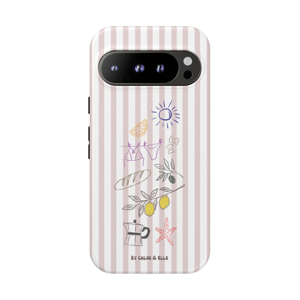 Amalfi Dreaming Rose Phone Case