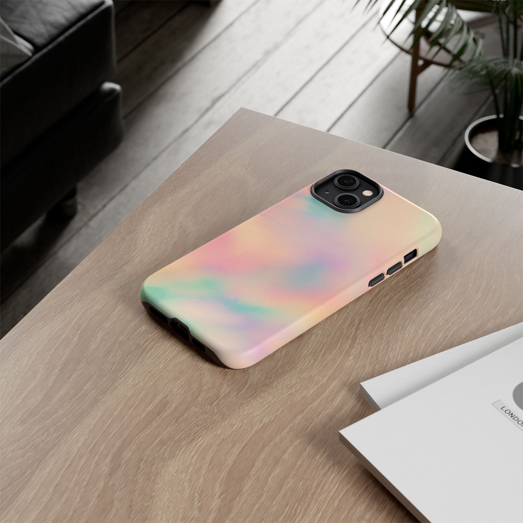 Peach Prism Aura Dreamscape Phone Case