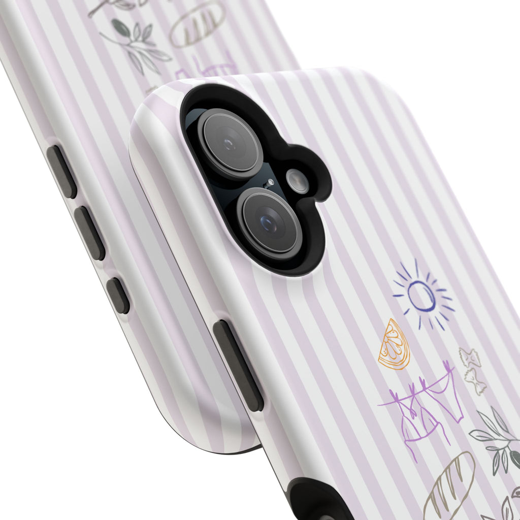 Amalfi Dreaming Petunia Phone Case