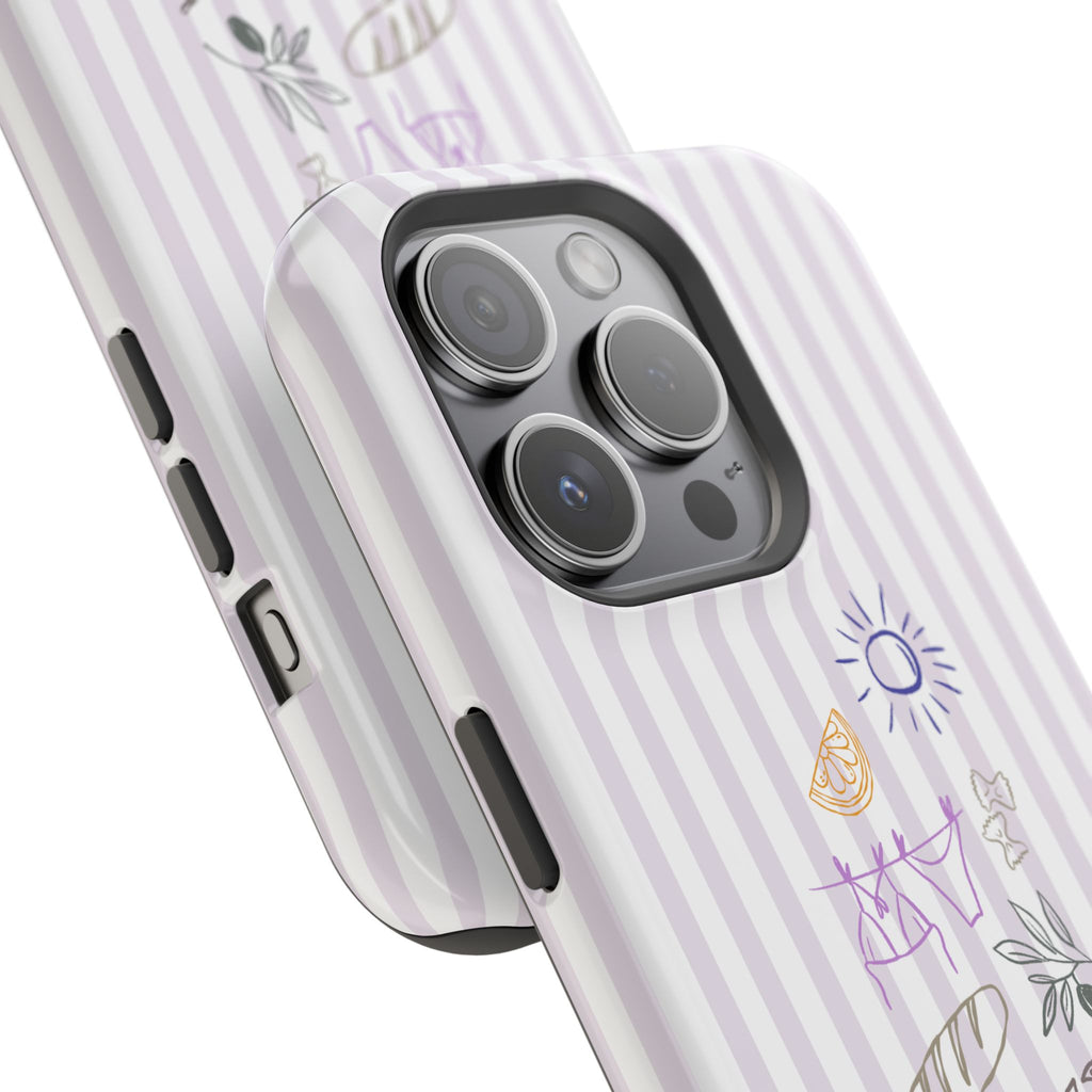 Amalfi Dreaming Petunia Phone Case