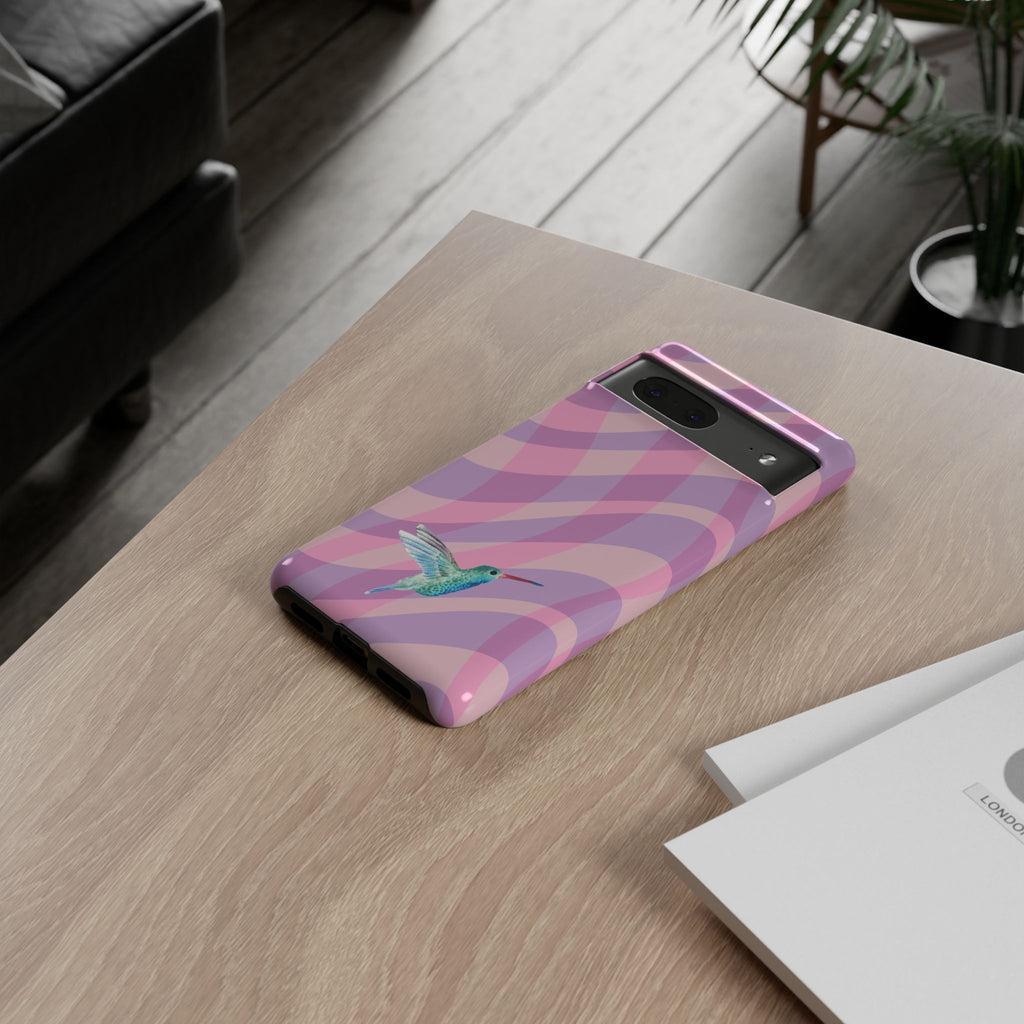 Serenity Waves Hummingbird Phone Case