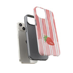 Strawberry Orchard Stripes Phone Case
