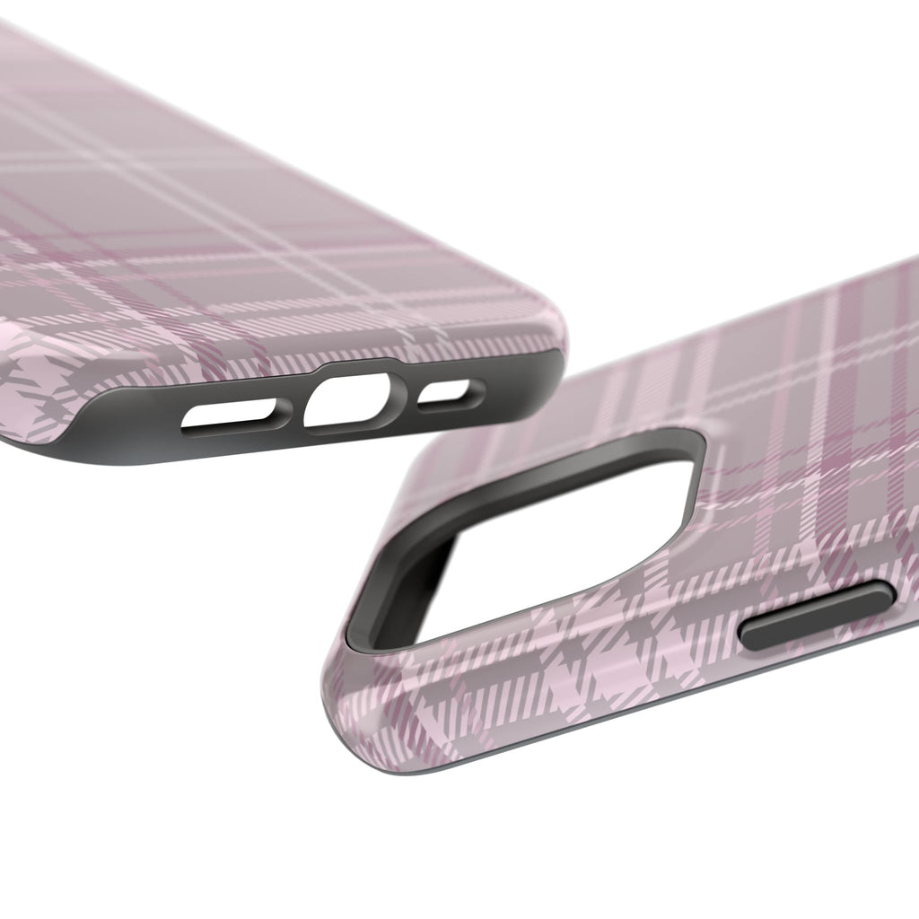 The Plaid Edit Mauve Phone Case
