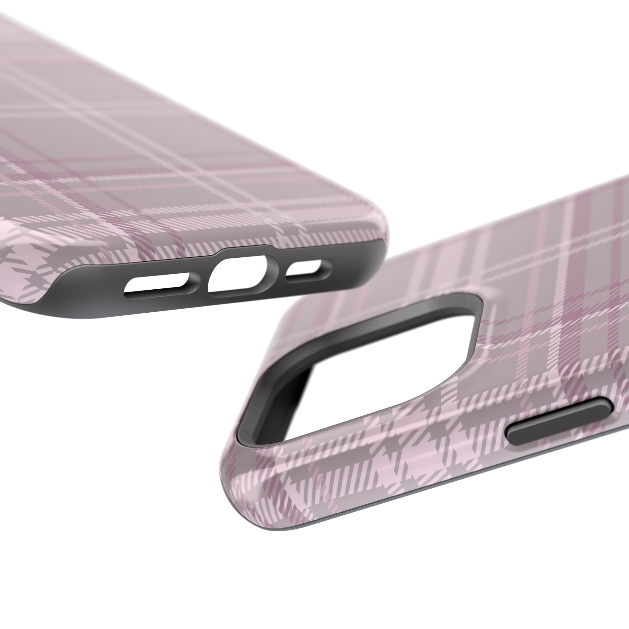 The Plaid Edit Mauve Phone Case