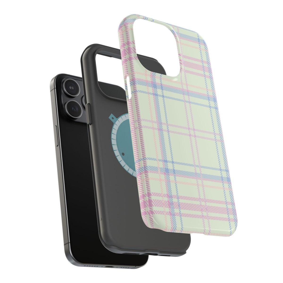 Daydream Plaid Magnetic Phone Case