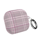The Plaid Edit Mauve AirPod Case