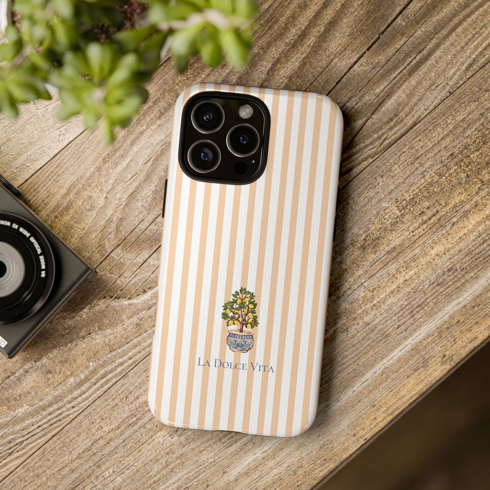 La Dolce Vita Peach Phone Case