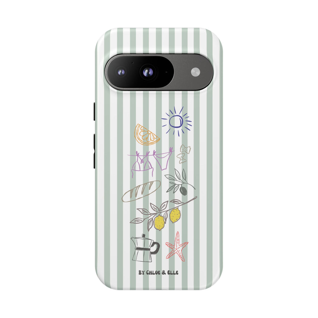 Amalfi Dreaming Olive Phone Case