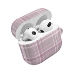 The Plaid Edit Mauve AirPod Case