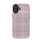 The Plaid Edit Mauve Phone Case