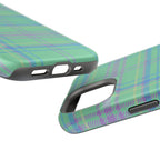 Fresh Energy Plaid Magnetic Phone Case