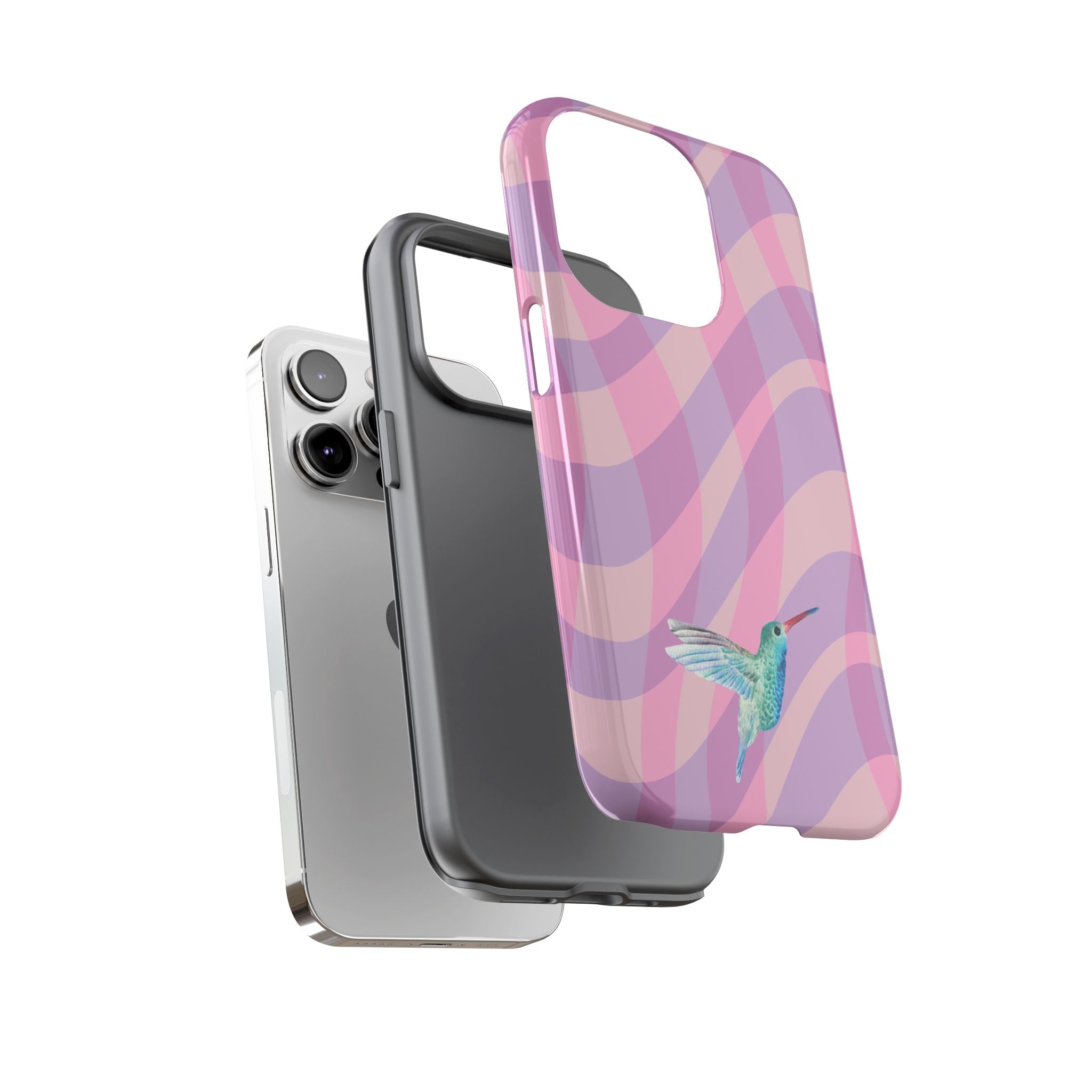 Serenity Waves Hummingbird Phone Case
