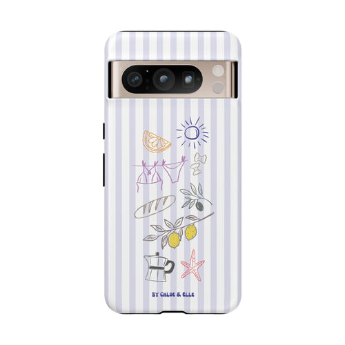 Amalfi Dreaming Blue Waters Phone Case