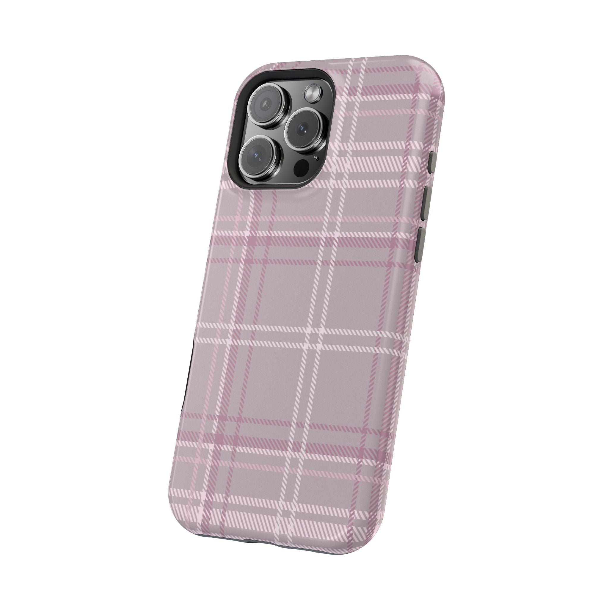 The Plaid Edit Mauve Phone Case
