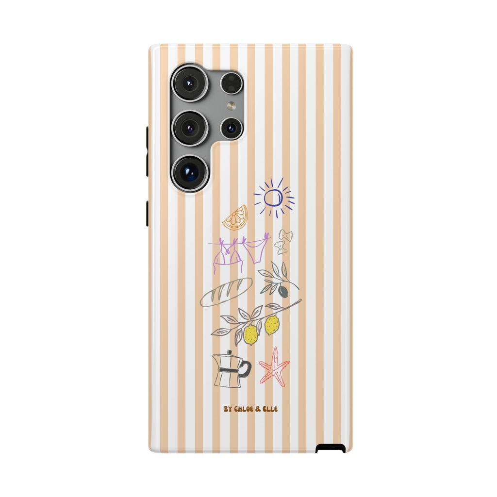 Amalfi Dreaming Peach Phone Case