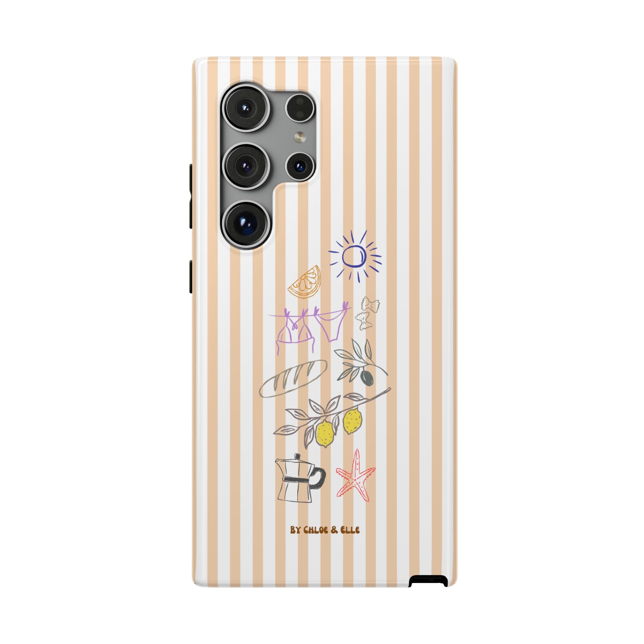 Amalfi Dreaming Peach Phone Case