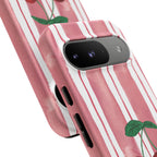 Cherry Orchard Stripes Phone Case