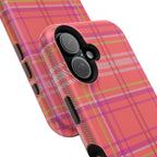 Golden Girl Plaid Magnetic Phone Case