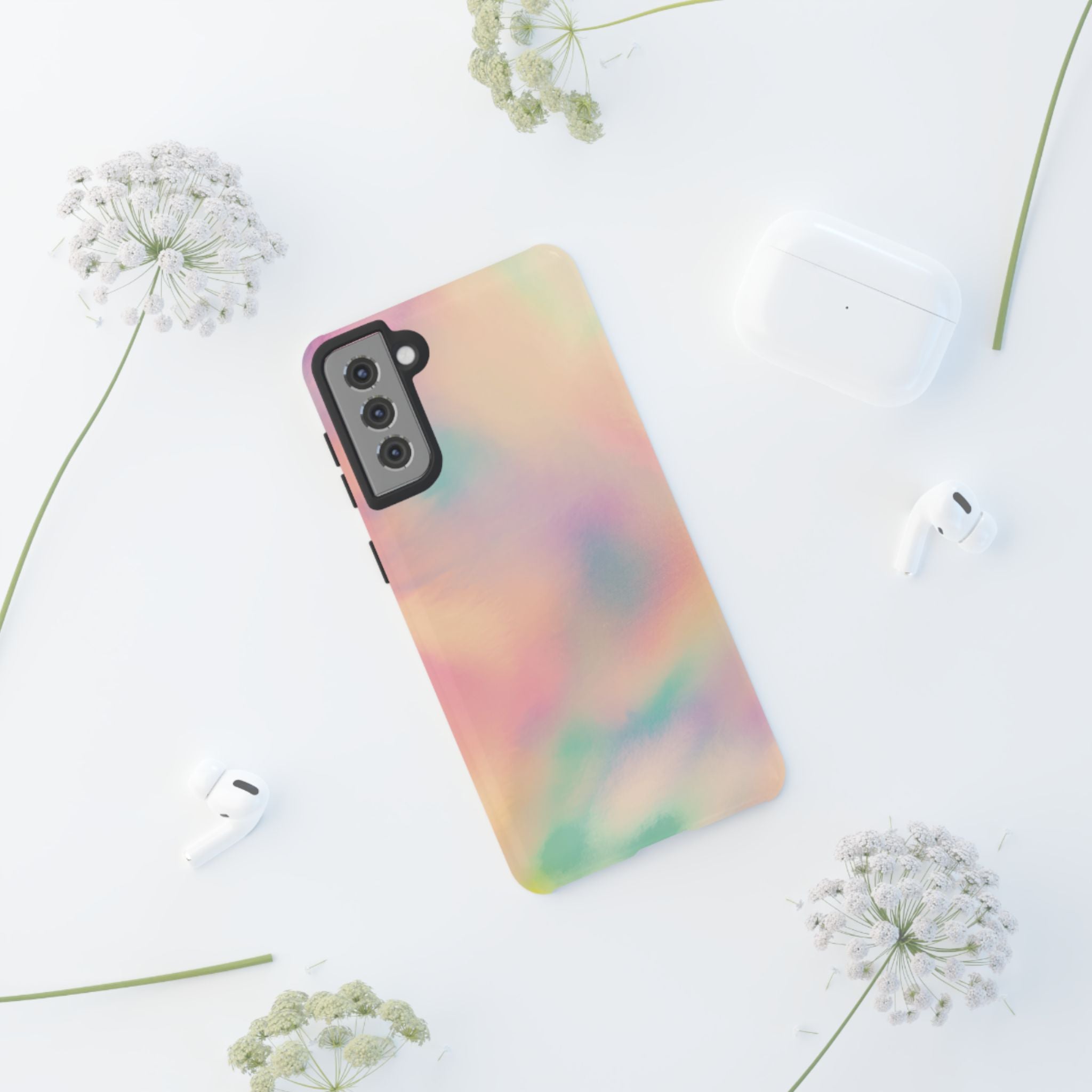 Peach Prism Aura Dreamscape Phone Case