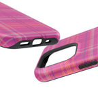 Berry Crush Plaid Magnetic Phone Case