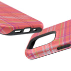 Golden Girl Plaid Magnetic Phone Case