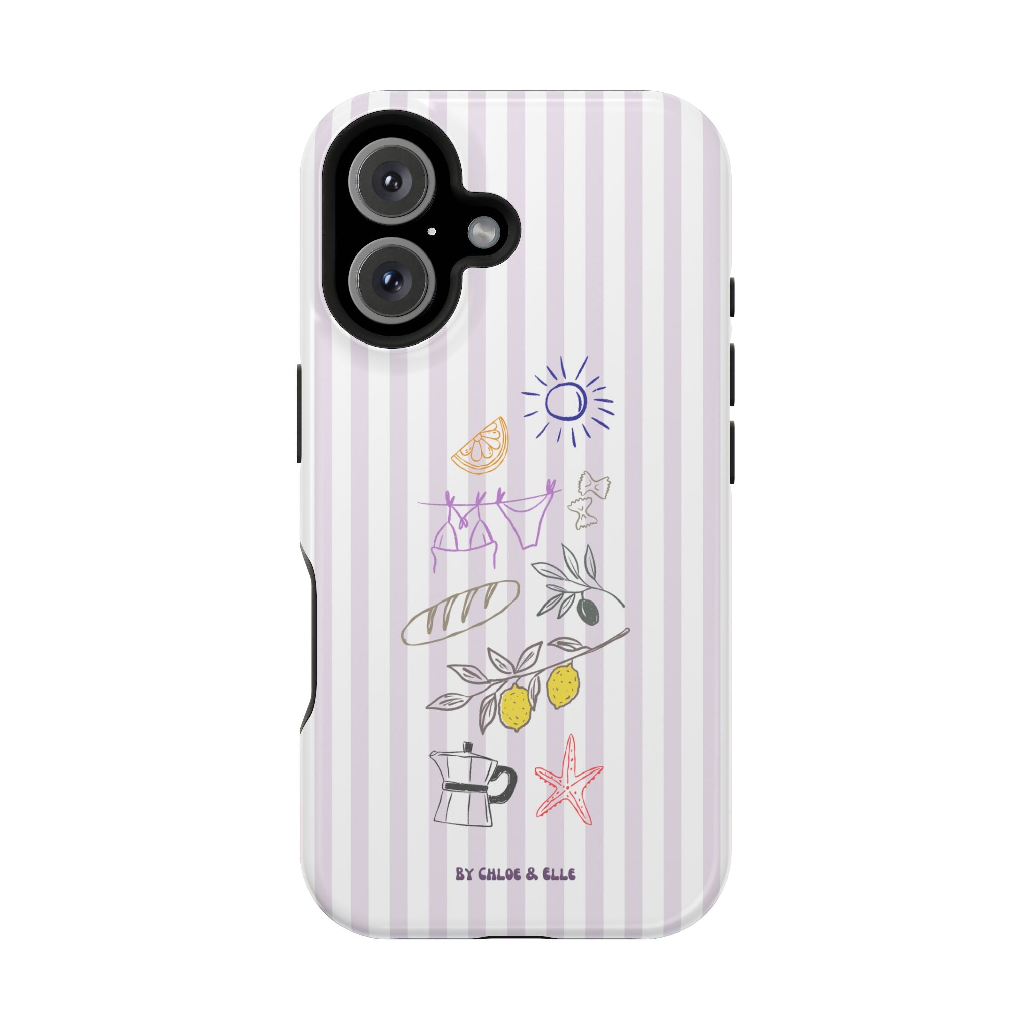 Amalfi Dreaming Petunia Phone Case