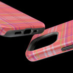 Golden Girl Plaid Magnetic Phone Case