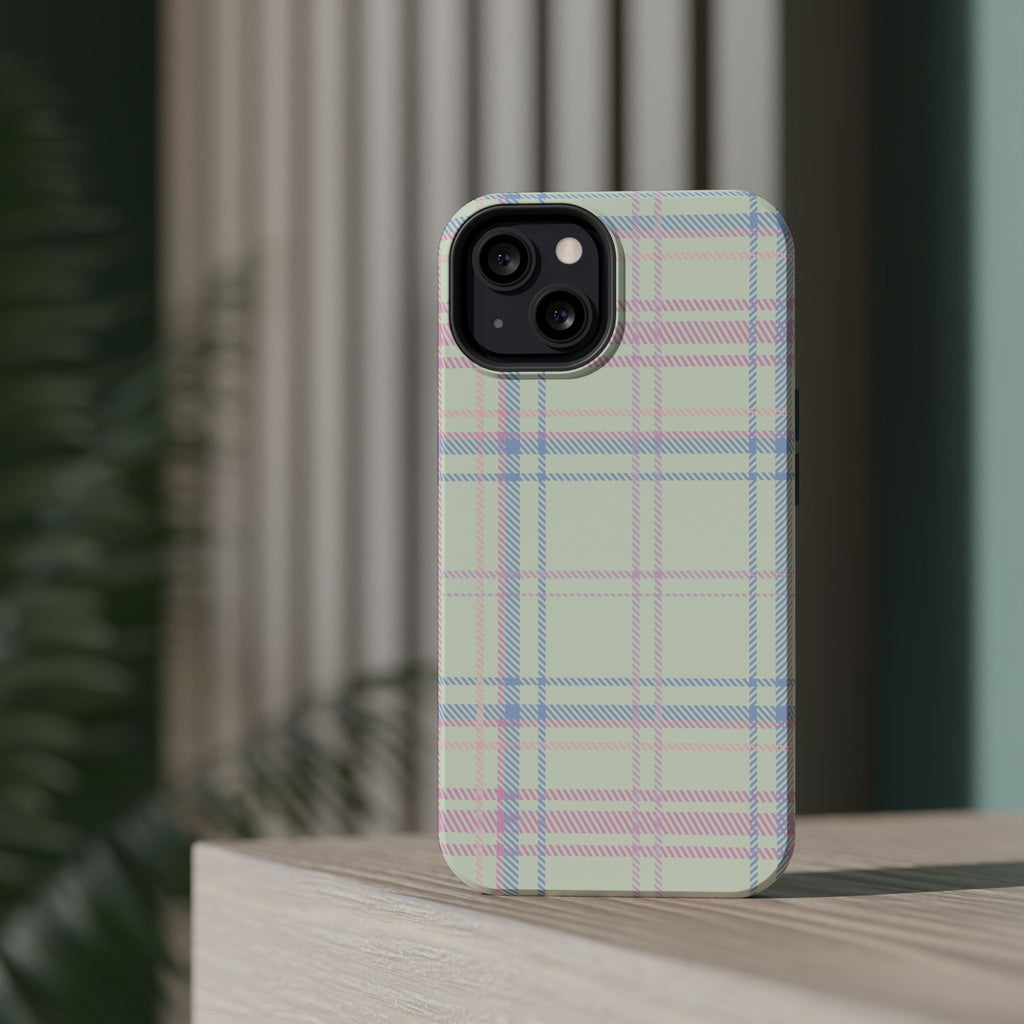 Daydream Plaid Magnetic Phone Case