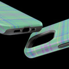 Fresh Energy Plaid Magnetic Phone Case