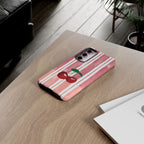 Cherry Orchard Stripes Phone Case