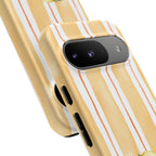 Lemon Orchard Stripes Phone Case