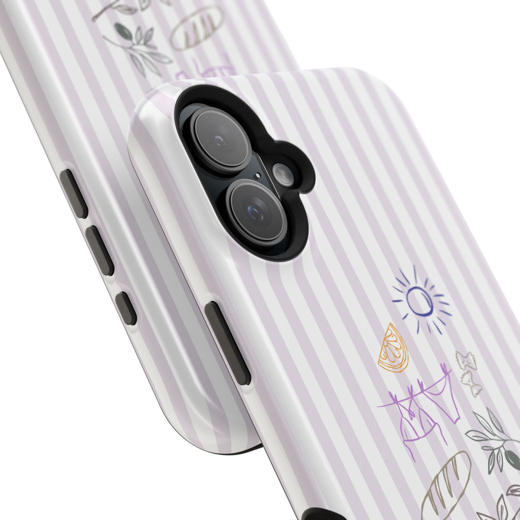 Amalfi Dreaming Petunia Phone Case