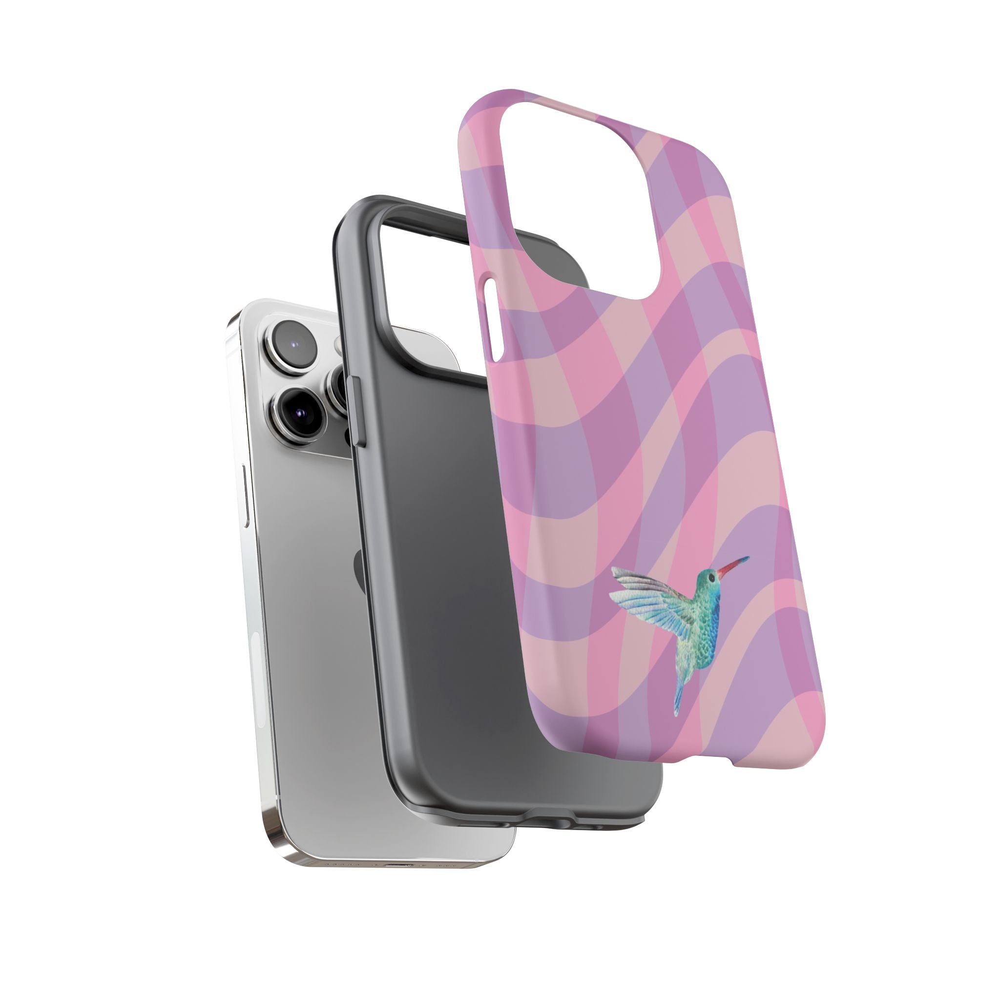 Serenity Waves Hummingbird Phone Case