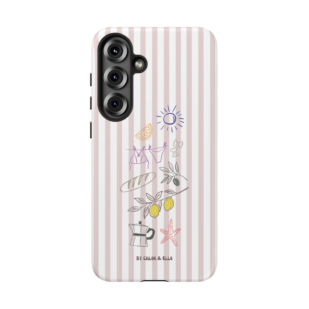 Amalfi Dreaming Rose Phone Case