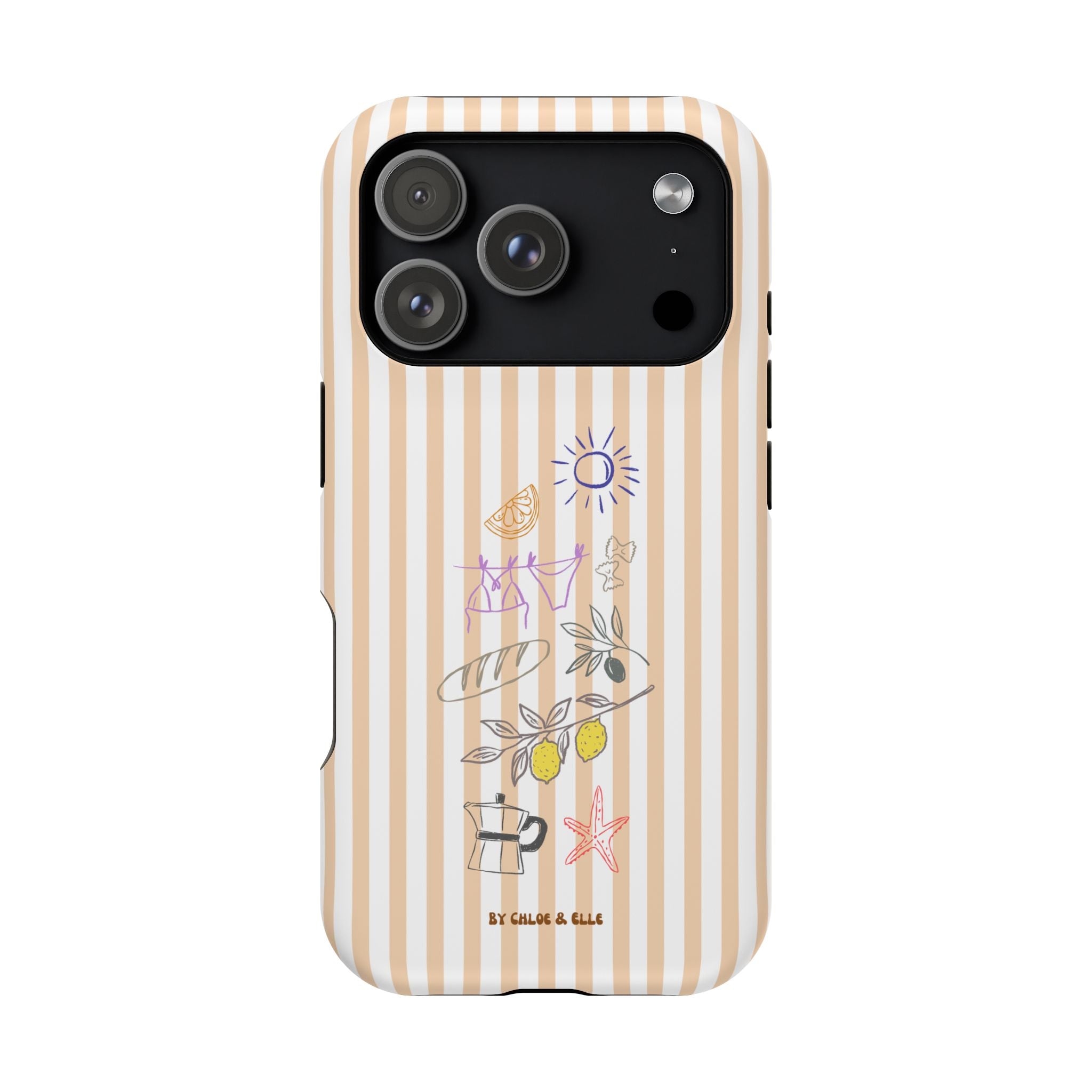 Amalfi Dreaming Peach Phone Case
