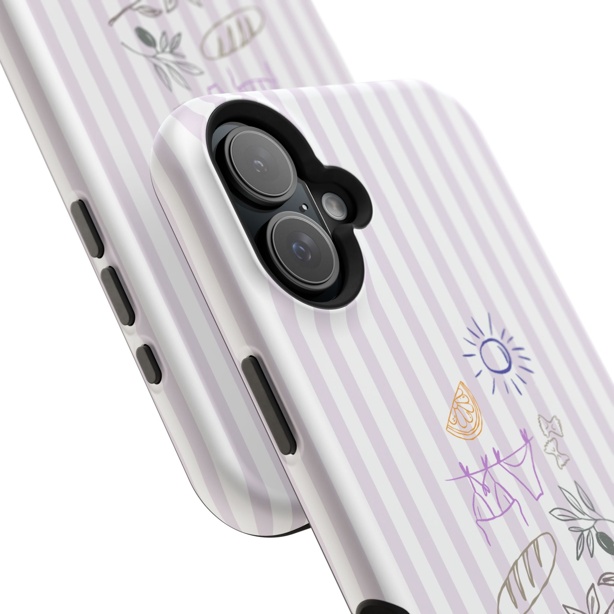 Amalfi Dreaming Petunia Phone Case