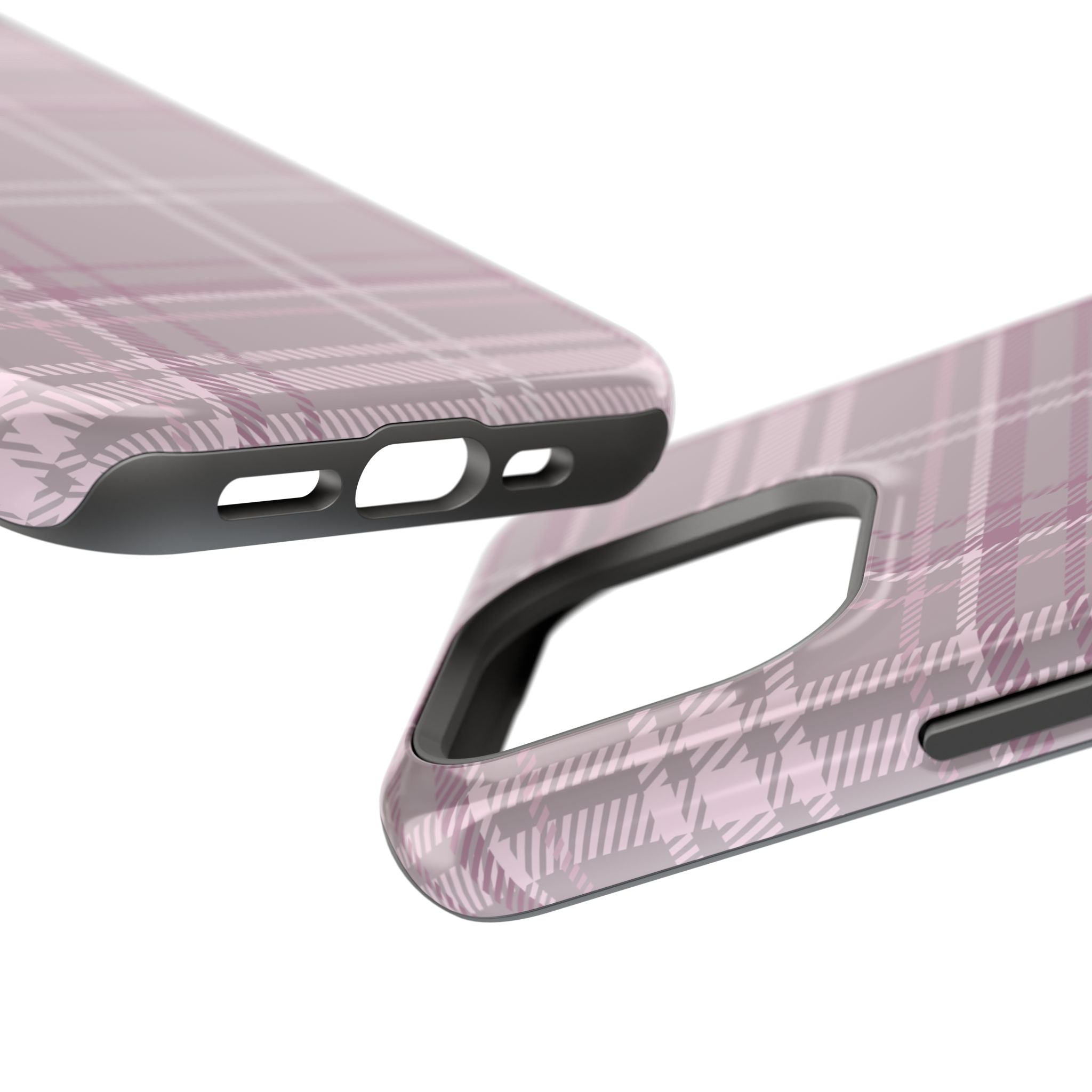 The Plaid Edit Mauve Phone Case