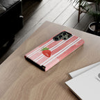 Strawberry Orchard Stripes Phone Case