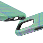Fresh Energy Plaid Magnetic Phone Case