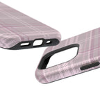 The Plaid Edit Mauve Phone Case