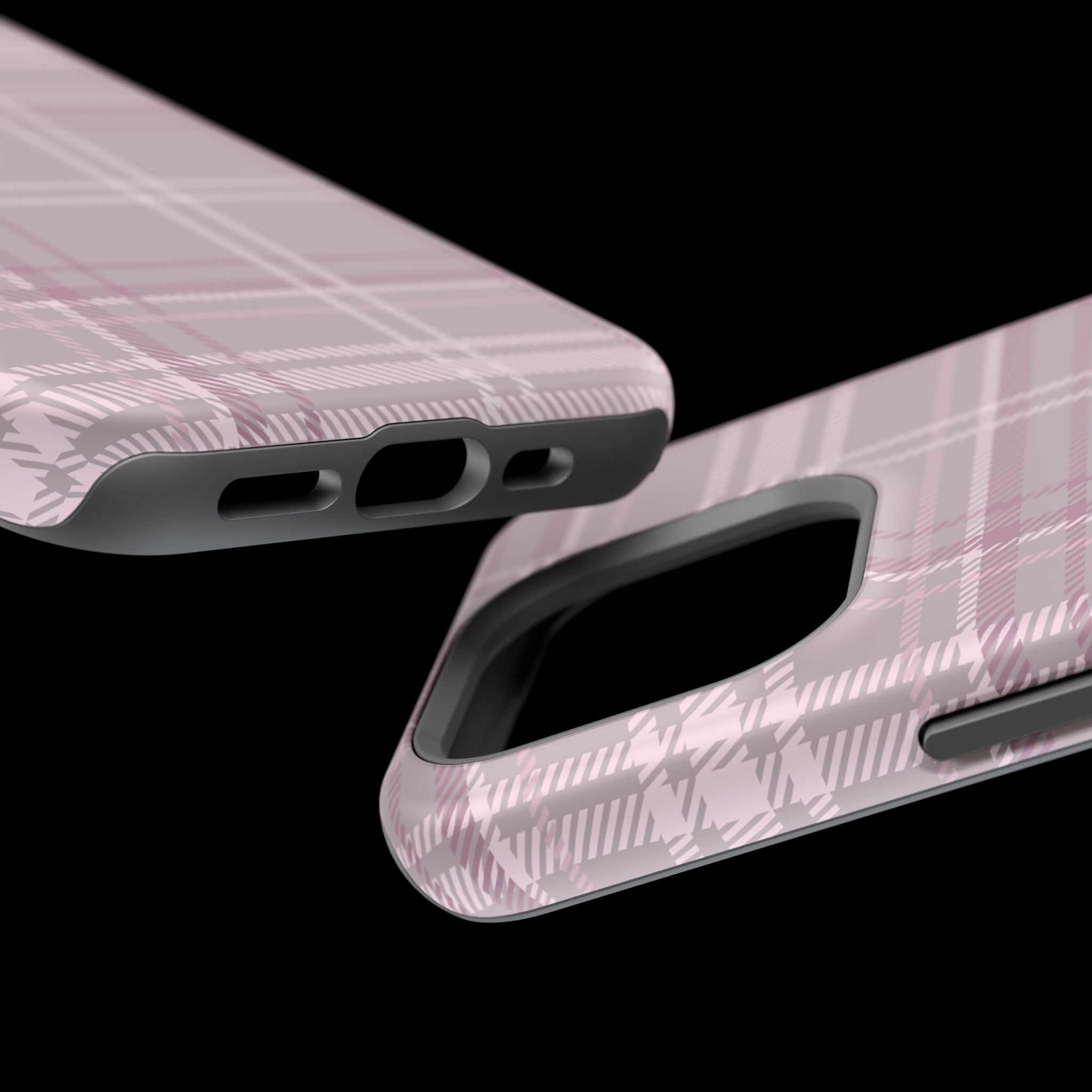 The Plaid Edit Mauve Phone Case