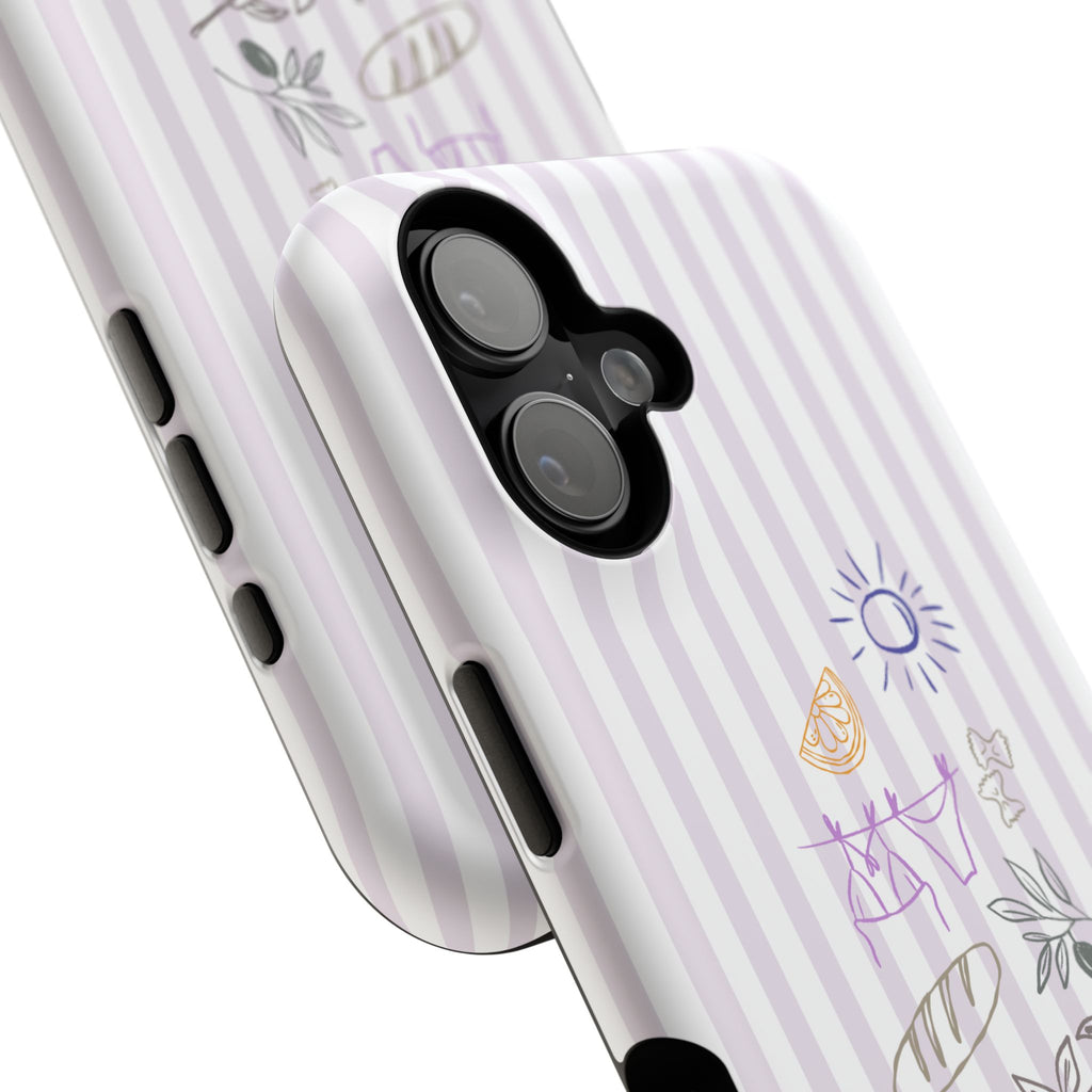 Amalfi Dreaming Petunia Phone Case
