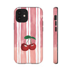 Cherry Orchard Stripes Phone Case