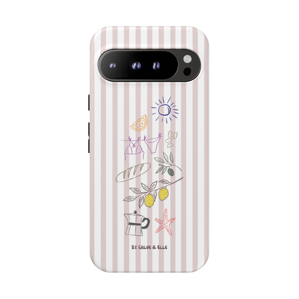 Amalfi Dreaming Rose Phone Case