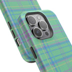 Fresh Energy Plaid Magnetic Phone Case
