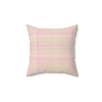 The Plaid Edit Cashmere Faux Suede Pillow