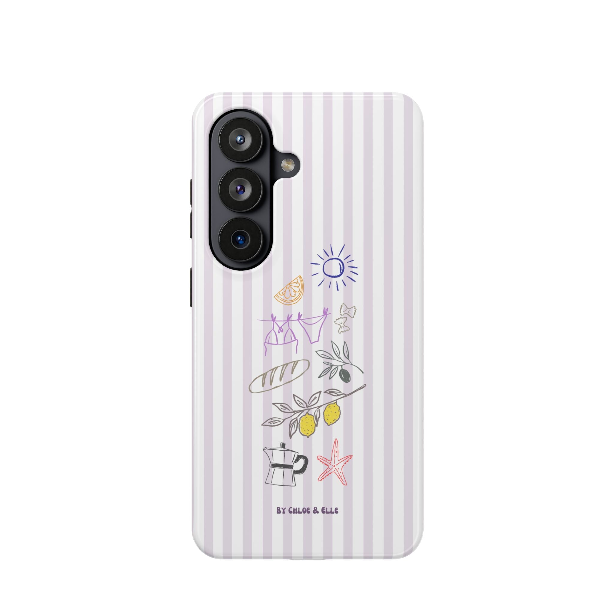 Amalfi Dreaming Petunia Phone Case