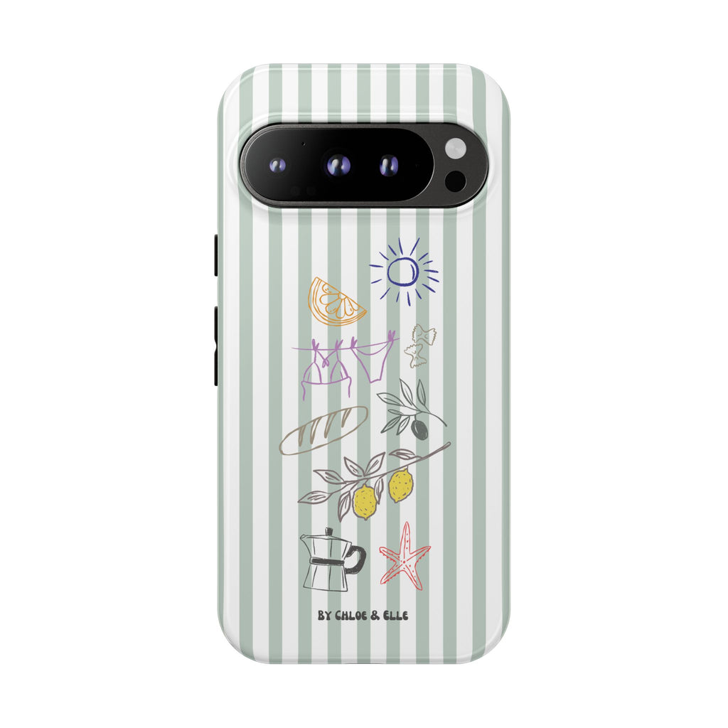 Amalfi Dreaming Olive Phone Case