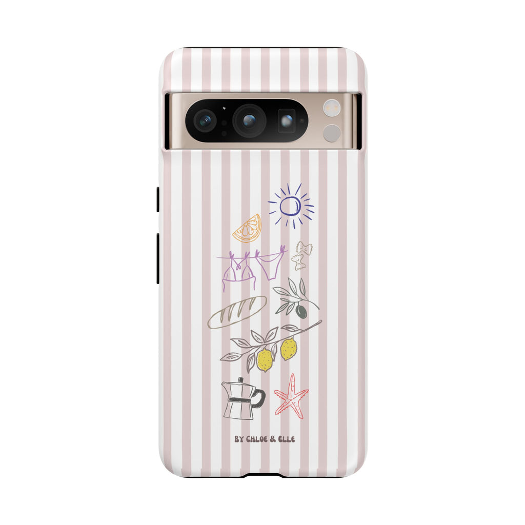 Amalfi Dreaming Rose Phone Case
