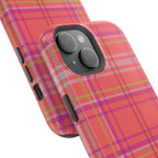 Golden Girl Plaid Magnetic Phone Case